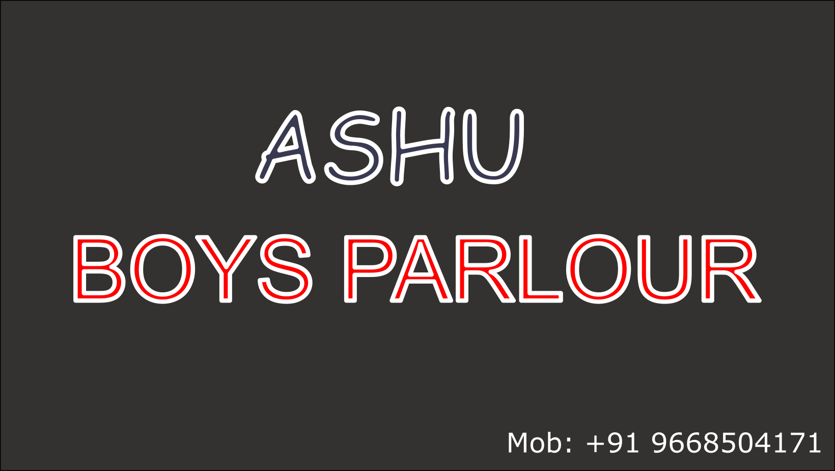 Ashu Boys Parlour