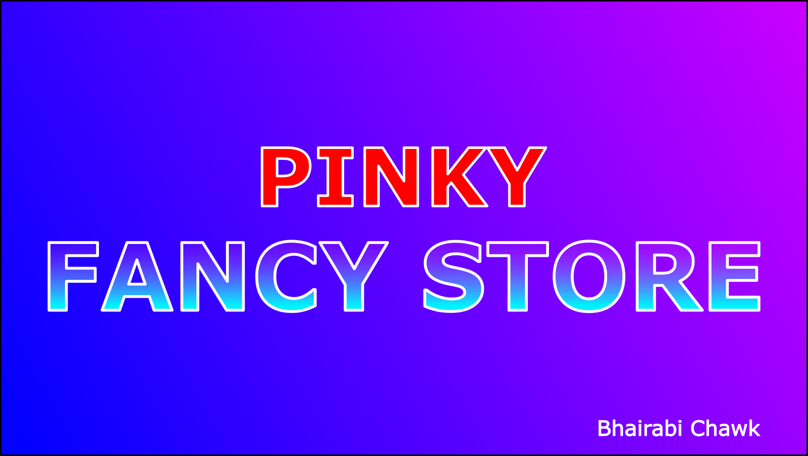 Pinky fancy store